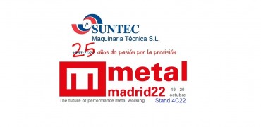 MetalMadrid22 Stand 4C22 SUNTEC